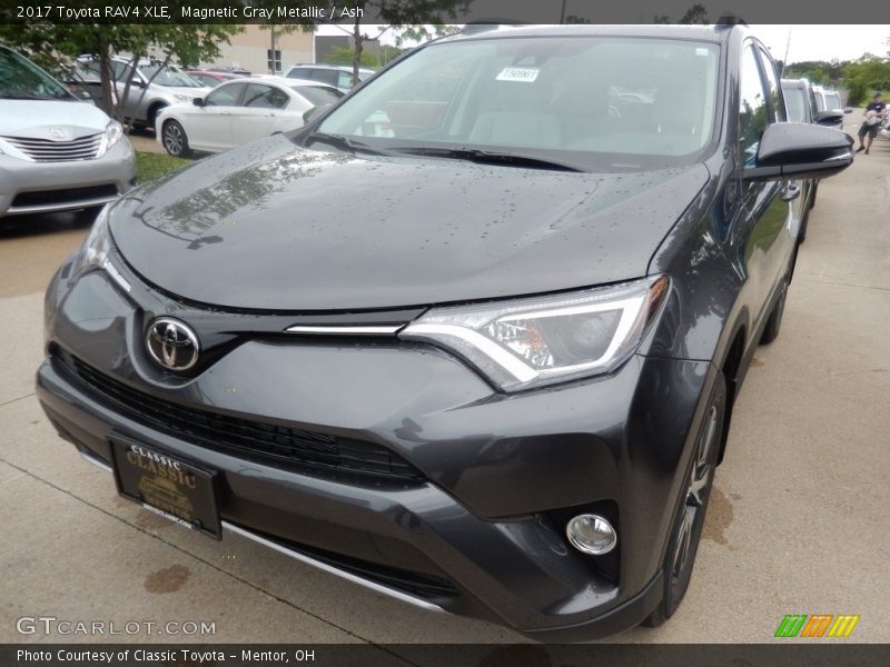 Magnetic Gray Metallic / Ash 2017 Toyota RAV4 XLE