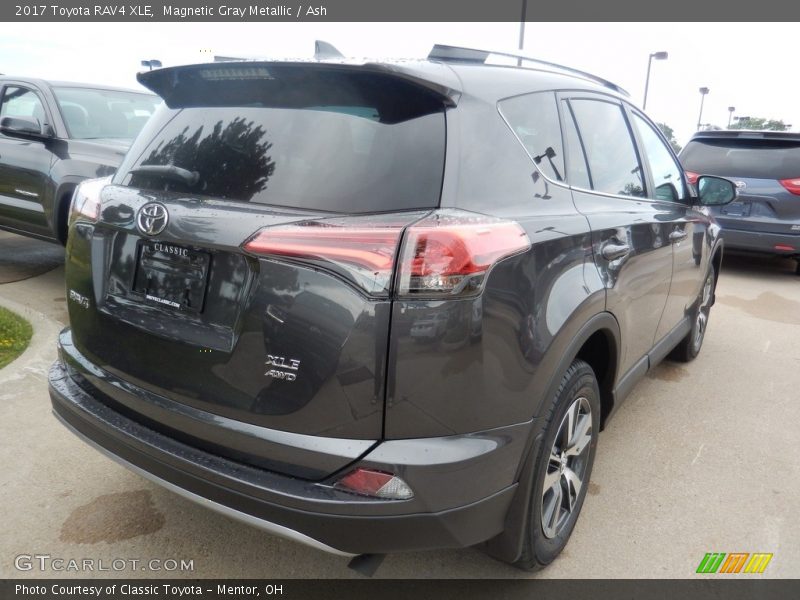 Magnetic Gray Metallic / Ash 2017 Toyota RAV4 XLE