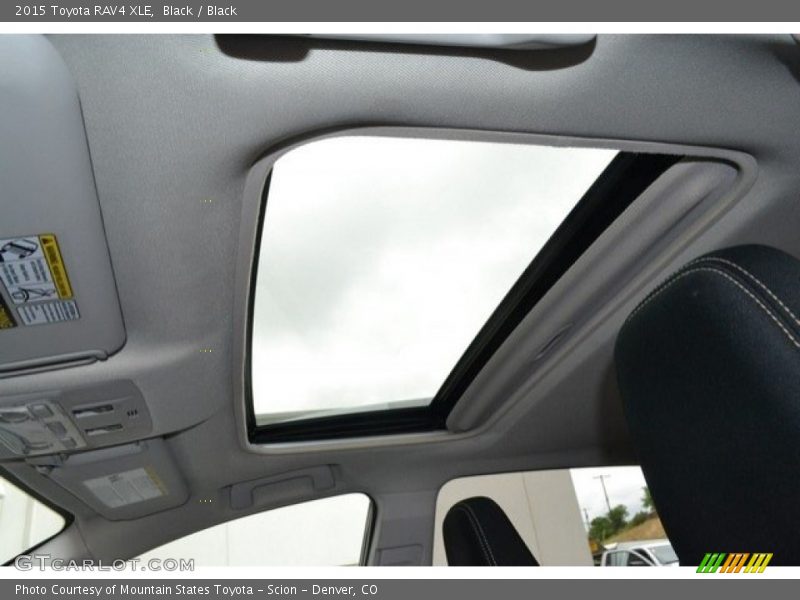Black / Black 2015 Toyota RAV4 XLE