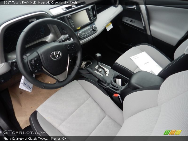 Magnetic Gray Metallic / Ash 2017 Toyota RAV4 XLE