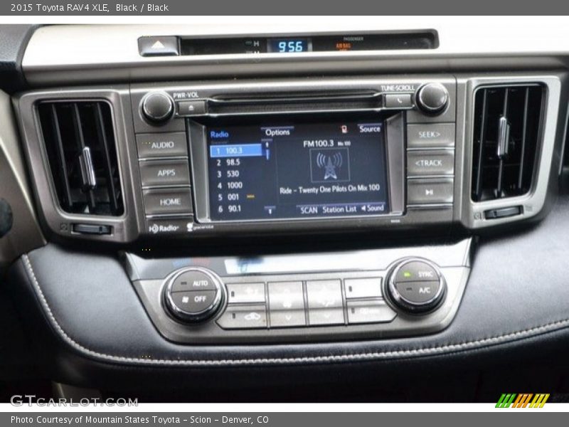 Black / Black 2015 Toyota RAV4 XLE