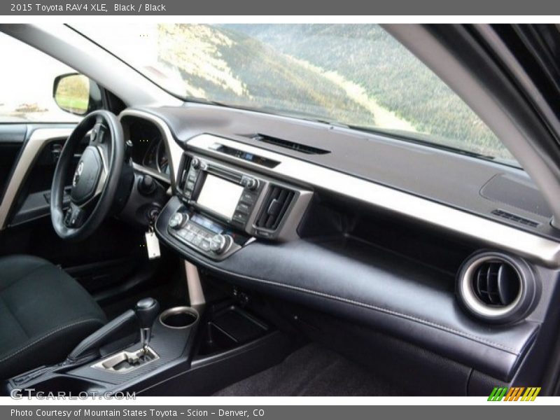 Black / Black 2015 Toyota RAV4 XLE