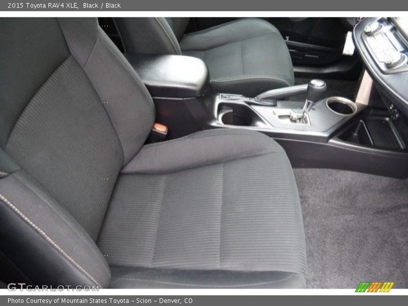 Black / Black 2015 Toyota RAV4 XLE