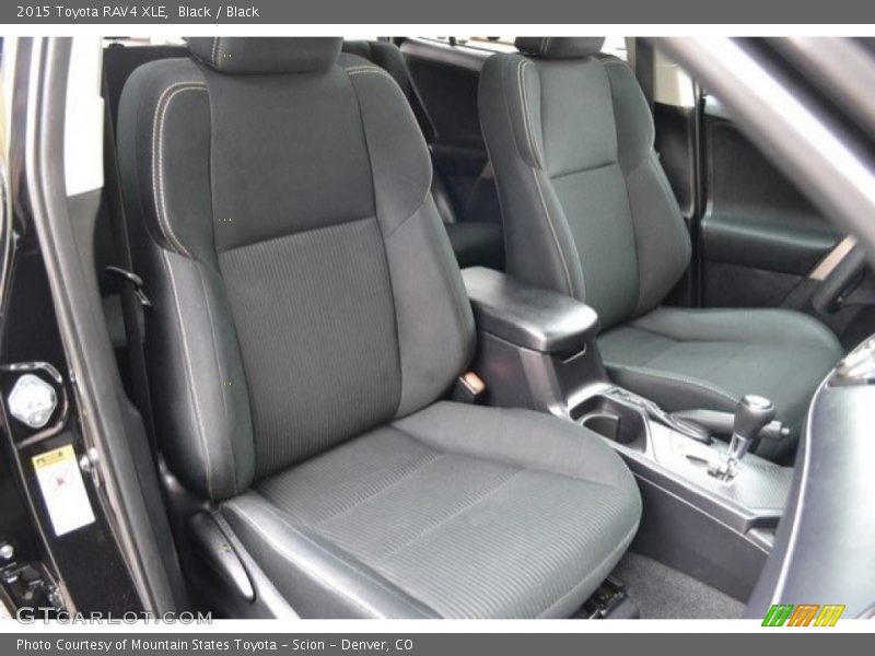 Black / Black 2015 Toyota RAV4 XLE