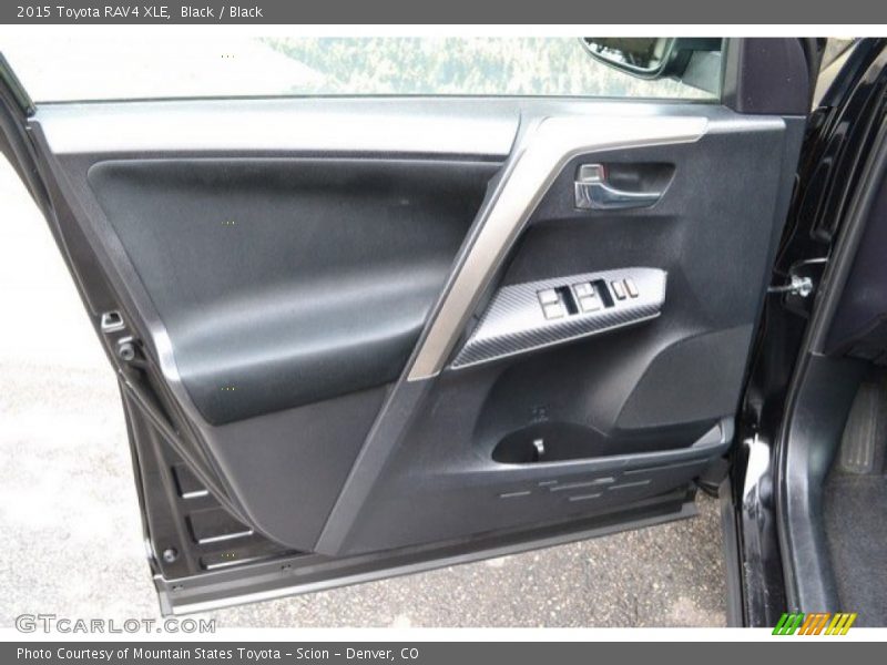 Black / Black 2015 Toyota RAV4 XLE