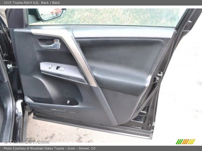 Black / Black 2015 Toyota RAV4 XLE