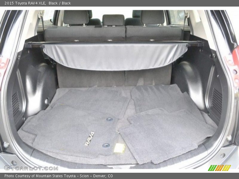Black / Black 2015 Toyota RAV4 XLE