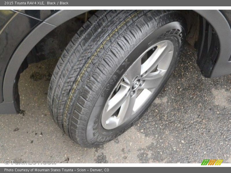 Black / Black 2015 Toyota RAV4 XLE
