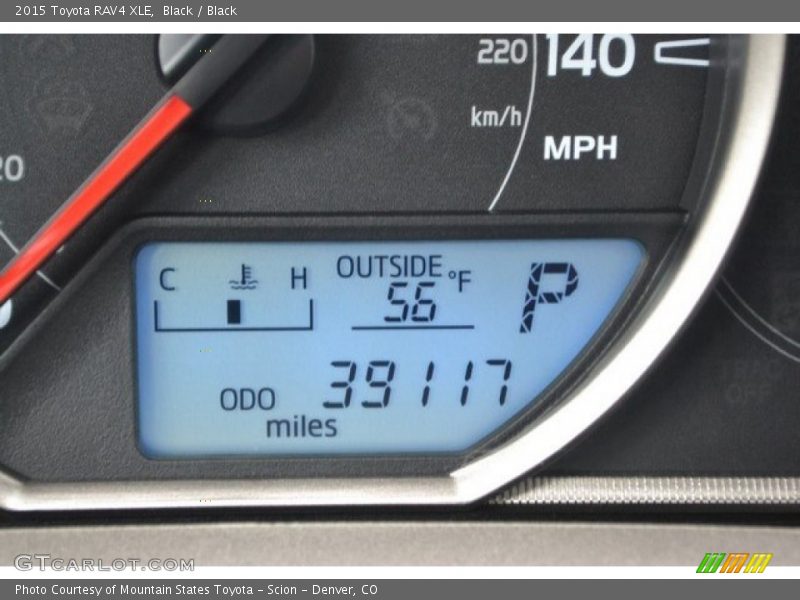 Black / Black 2015 Toyota RAV4 XLE