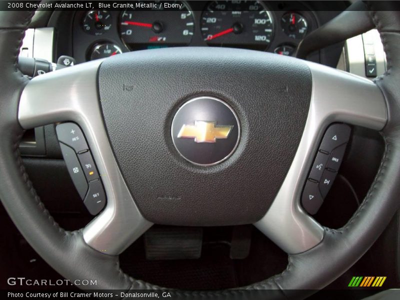 Blue Granite Metallic / Ebony 2008 Chevrolet Avalanche LT