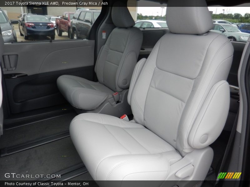 Predawn Gray Mica / Ash 2017 Toyota Sienna XLE AWD
