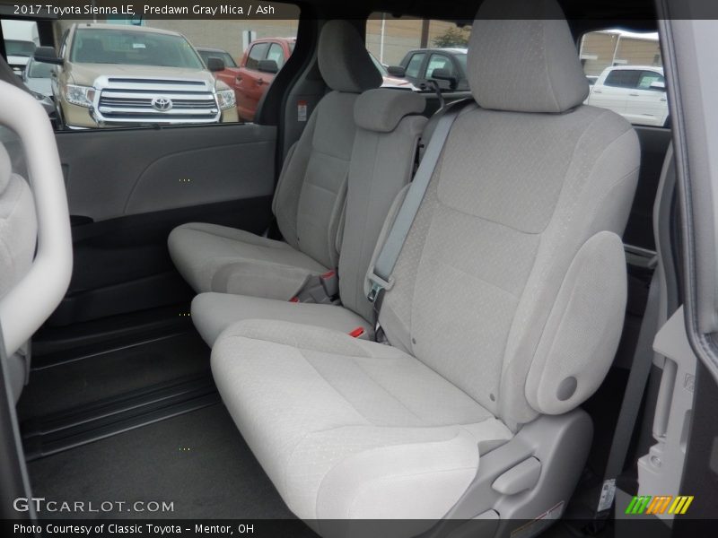Predawn Gray Mica / Ash 2017 Toyota Sienna LE