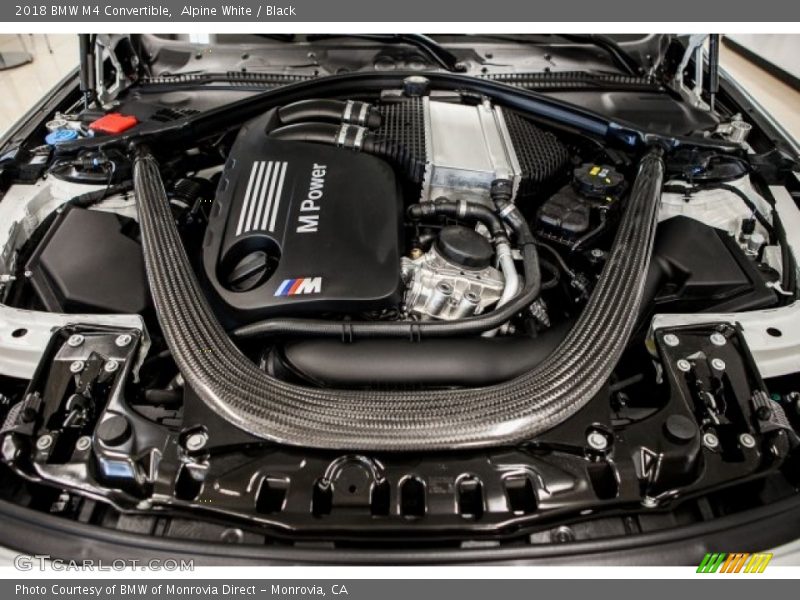  2018 M4 Convertible Engine - 3.0 Liter M TwinPower Turbocharged DOHC 24-Valve VVT Inline 6 Cylinder