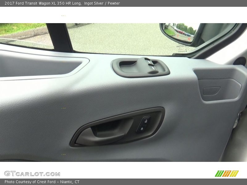 Ingot Silver / Pewter 2017 Ford Transit Wagon XL 350 HR Long