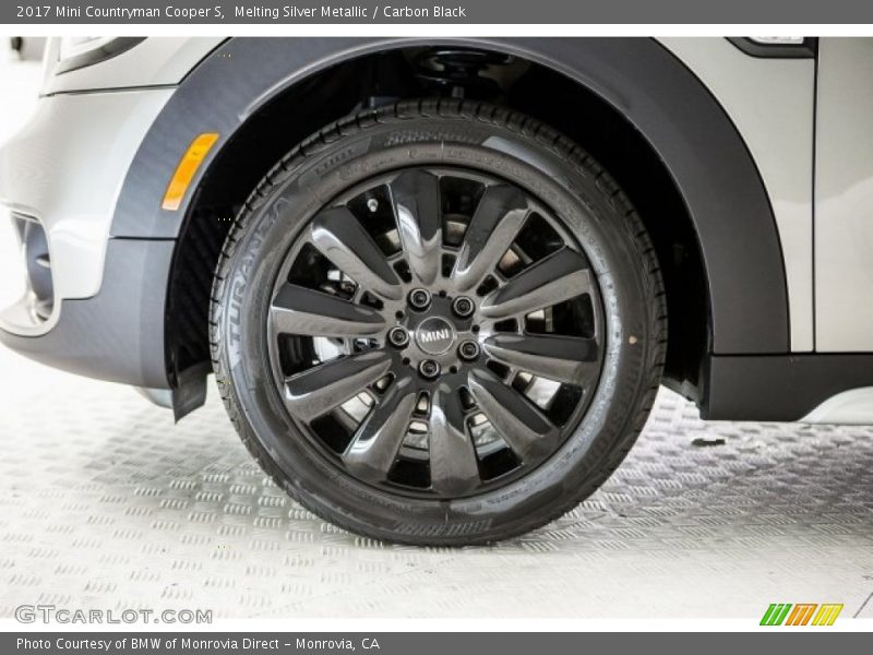 Melting Silver Metallic / Carbon Black 2017 Mini Countryman Cooper S
