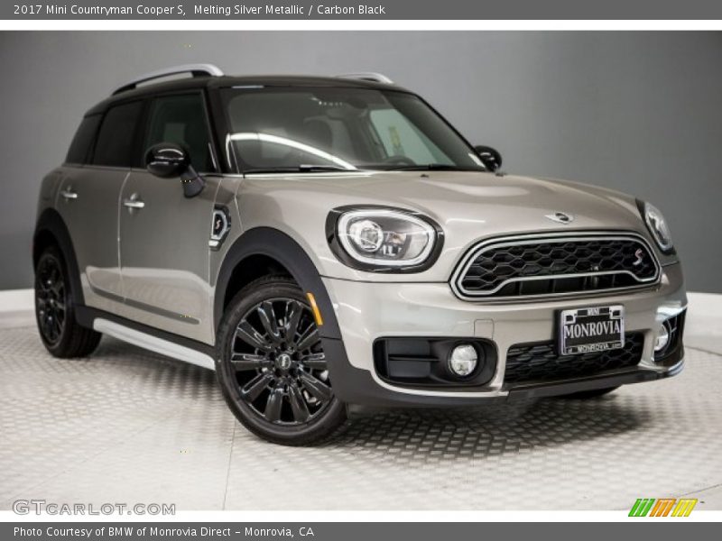 Melting Silver Metallic / Carbon Black 2017 Mini Countryman Cooper S