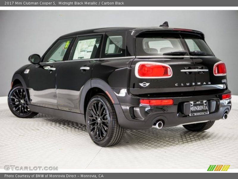 Midnight Black Metallic / Carbon Black 2017 Mini Clubman Cooper S