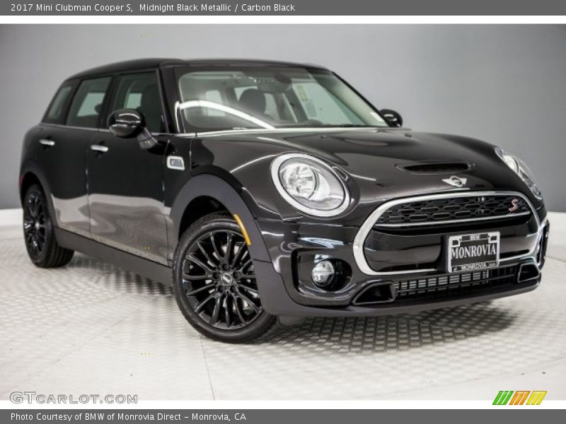 Midnight Black Metallic / Carbon Black 2017 Mini Clubman Cooper S