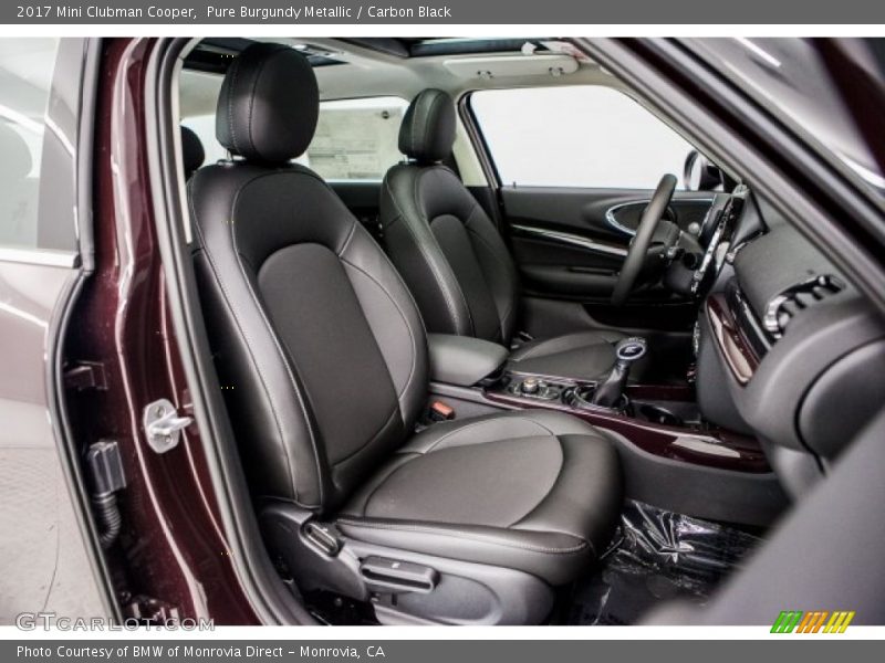 Pure Burgundy Metallic / Carbon Black 2017 Mini Clubman Cooper