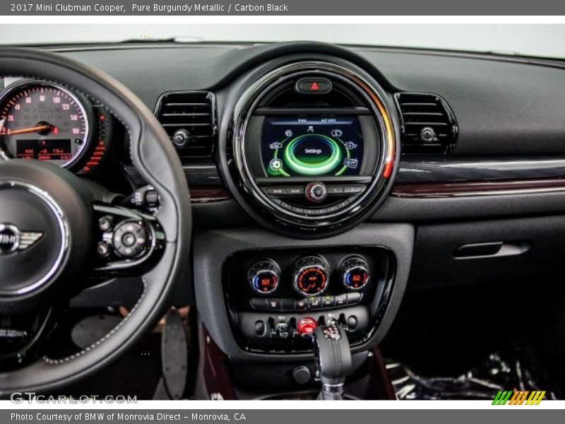 Pure Burgundy Metallic / Carbon Black 2017 Mini Clubman Cooper