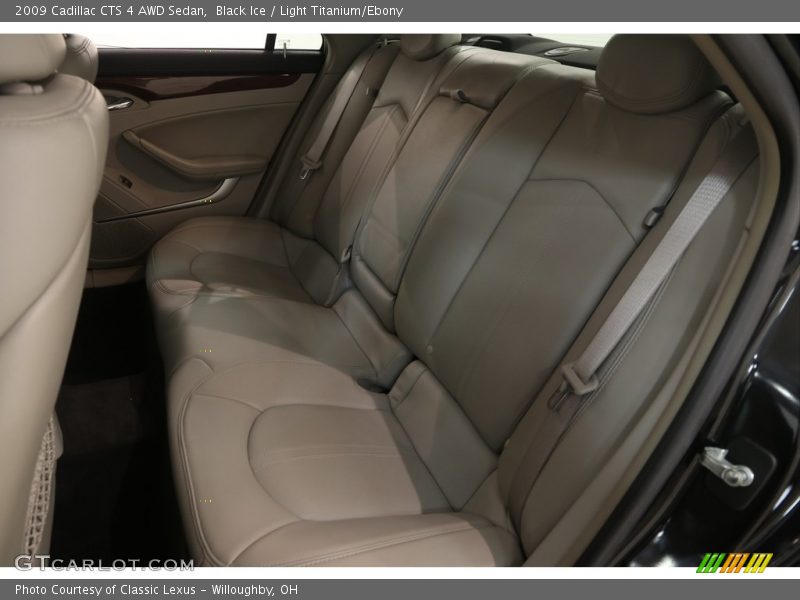 Black Ice / Light Titanium/Ebony 2009 Cadillac CTS 4 AWD Sedan