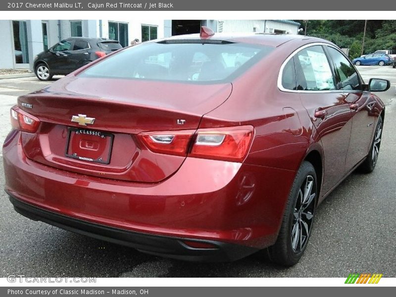 Cajun Red Tintcoat / Jet Black 2017 Chevrolet Malibu LT