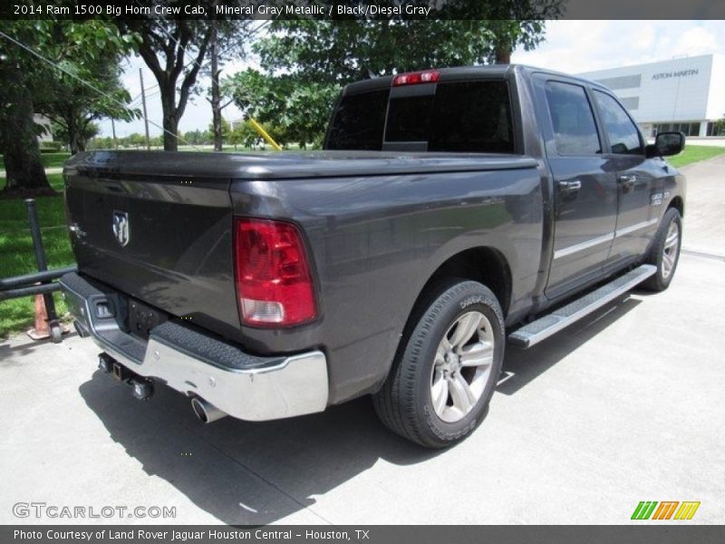 Mineral Gray Metallic / Black/Diesel Gray 2014 Ram 1500 Big Horn Crew Cab
