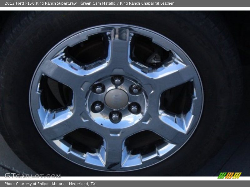 Green Gem Metallic / King Ranch Chaparral Leather 2013 Ford F150 King Ranch SuperCrew