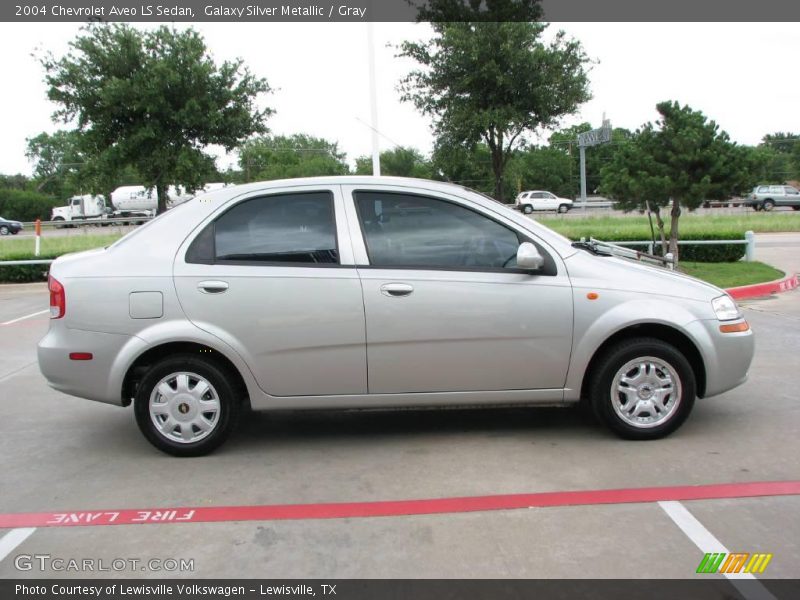 Galaxy Silver Metallic / Gray 2004 Chevrolet Aveo LS Sedan