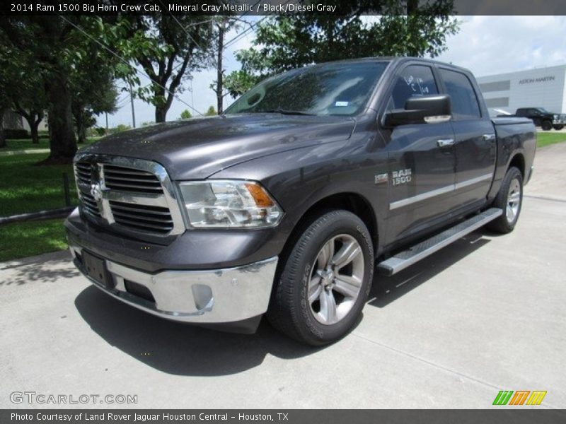 Mineral Gray Metallic / Black/Diesel Gray 2014 Ram 1500 Big Horn Crew Cab