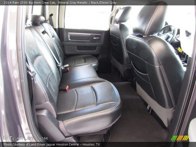 Mineral Gray Metallic / Black/Diesel Gray 2014 Ram 1500 Big Horn Crew Cab