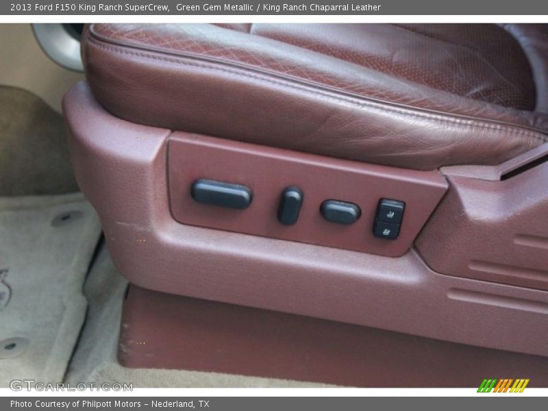 Green Gem Metallic / King Ranch Chaparral Leather 2013 Ford F150 King Ranch SuperCrew