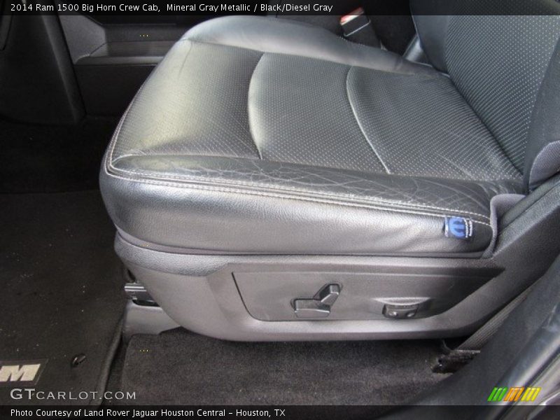 Mineral Gray Metallic / Black/Diesel Gray 2014 Ram 1500 Big Horn Crew Cab