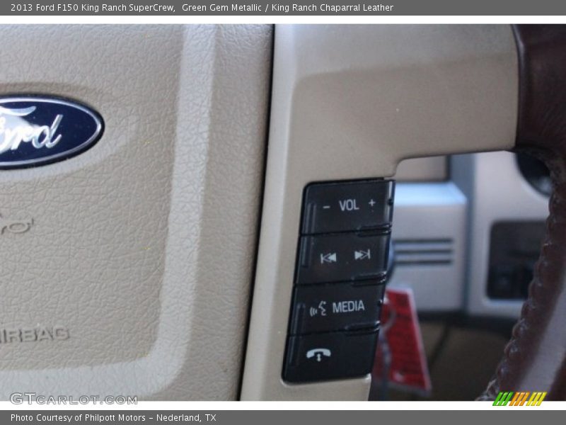 Green Gem Metallic / King Ranch Chaparral Leather 2013 Ford F150 King Ranch SuperCrew