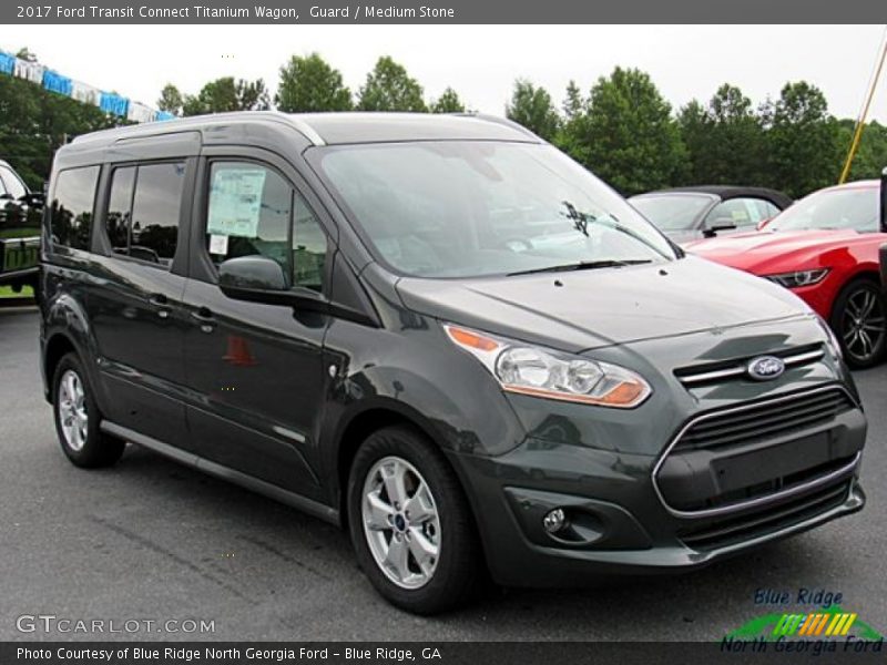 Guard / Medium Stone 2017 Ford Transit Connect Titanium Wagon