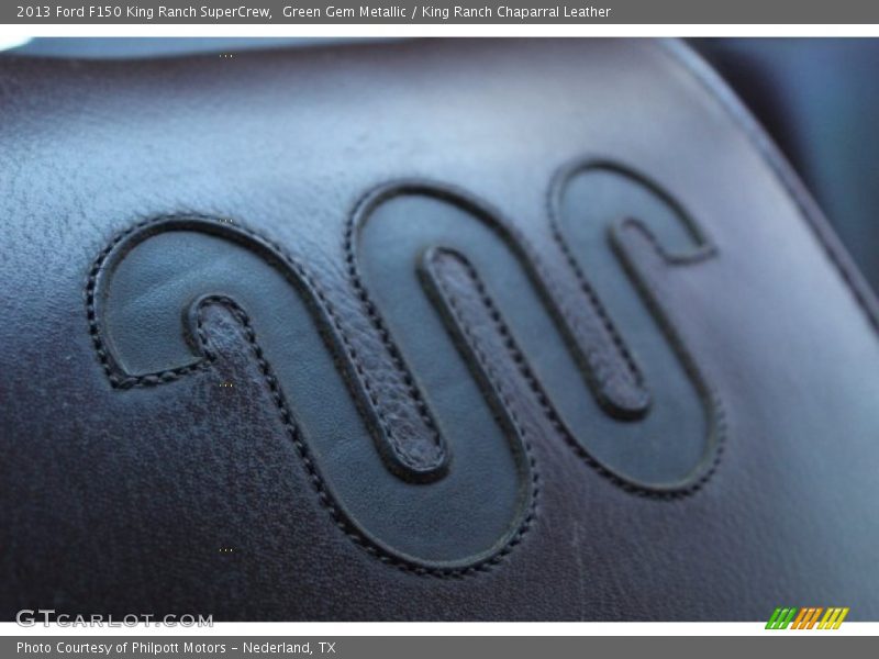 Green Gem Metallic / King Ranch Chaparral Leather 2013 Ford F150 King Ranch SuperCrew
