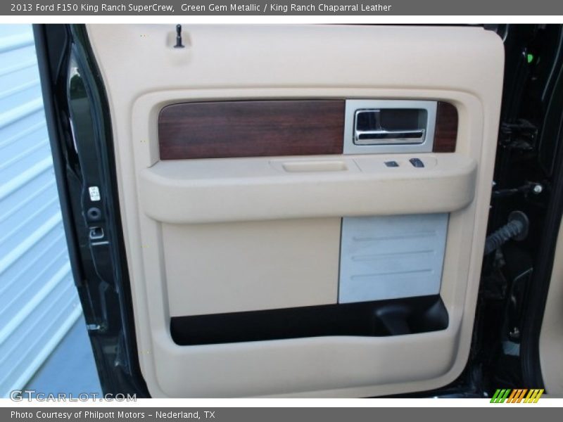Green Gem Metallic / King Ranch Chaparral Leather 2013 Ford F150 King Ranch SuperCrew