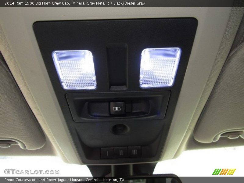 Mineral Gray Metallic / Black/Diesel Gray 2014 Ram 1500 Big Horn Crew Cab