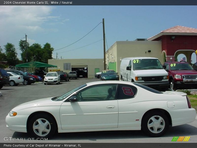 White / Neutral 2004 Chevrolet Monte Carlo SS