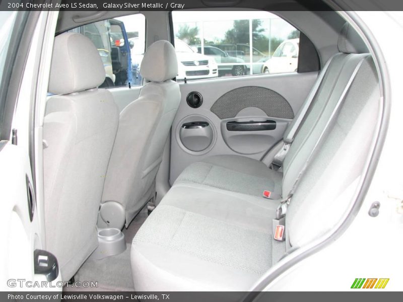 Galaxy Silver Metallic / Gray 2004 Chevrolet Aveo LS Sedan