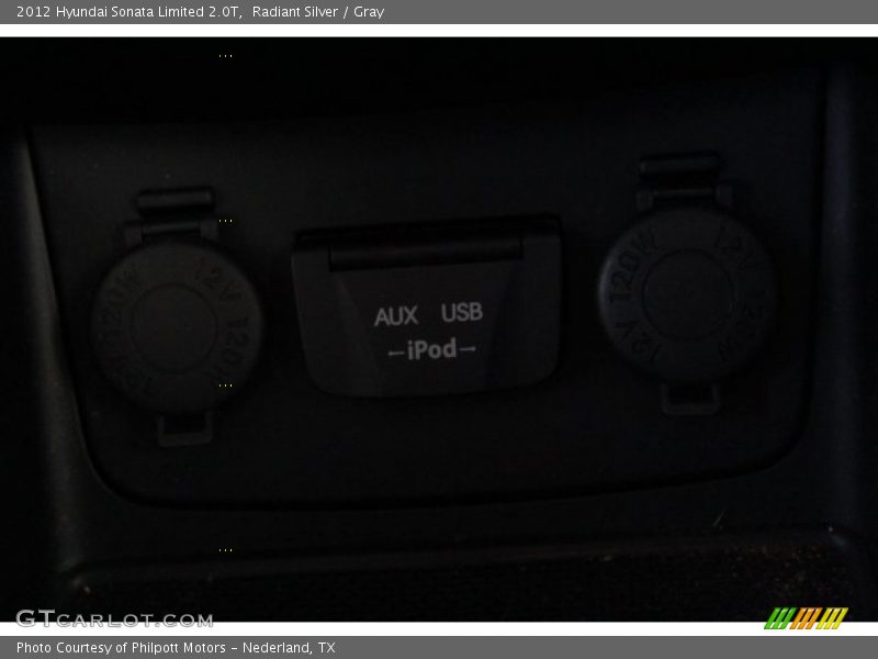 Radiant Silver / Gray 2012 Hyundai Sonata Limited 2.0T