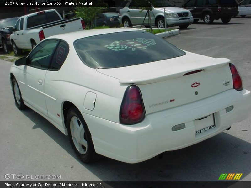 White / Neutral 2004 Chevrolet Monte Carlo SS