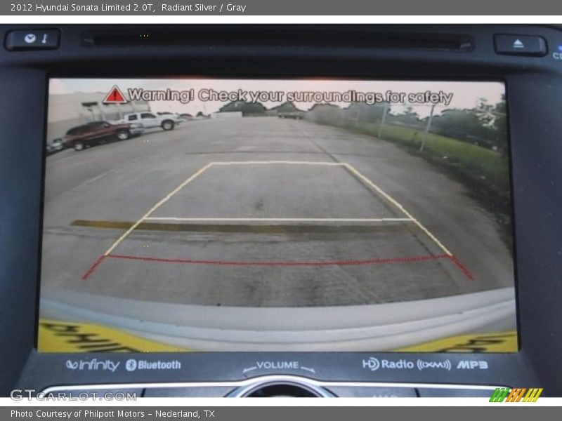Radiant Silver / Gray 2012 Hyundai Sonata Limited 2.0T