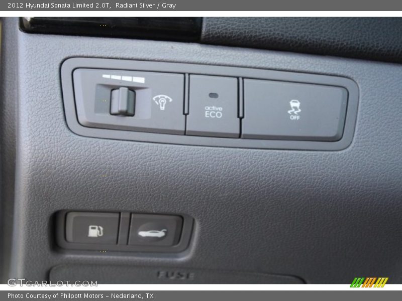 Radiant Silver / Gray 2012 Hyundai Sonata Limited 2.0T