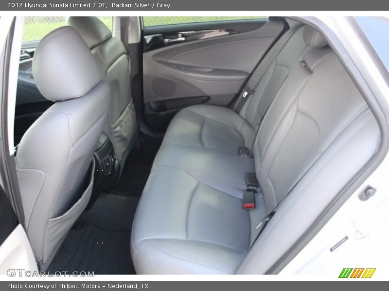 Radiant Silver / Gray 2012 Hyundai Sonata Limited 2.0T