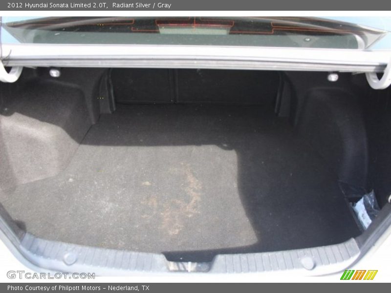 Radiant Silver / Gray 2012 Hyundai Sonata Limited 2.0T
