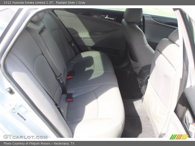 Radiant Silver / Gray 2012 Hyundai Sonata Limited 2.0T