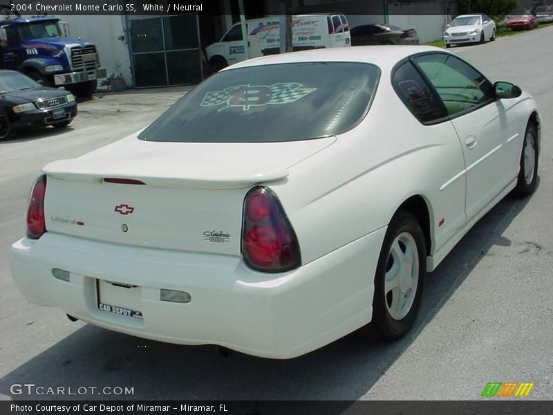 White / Neutral 2004 Chevrolet Monte Carlo SS