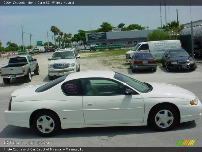 White / Neutral 2004 Chevrolet Monte Carlo SS