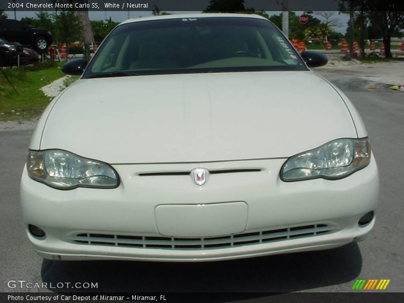 White / Neutral 2004 Chevrolet Monte Carlo SS